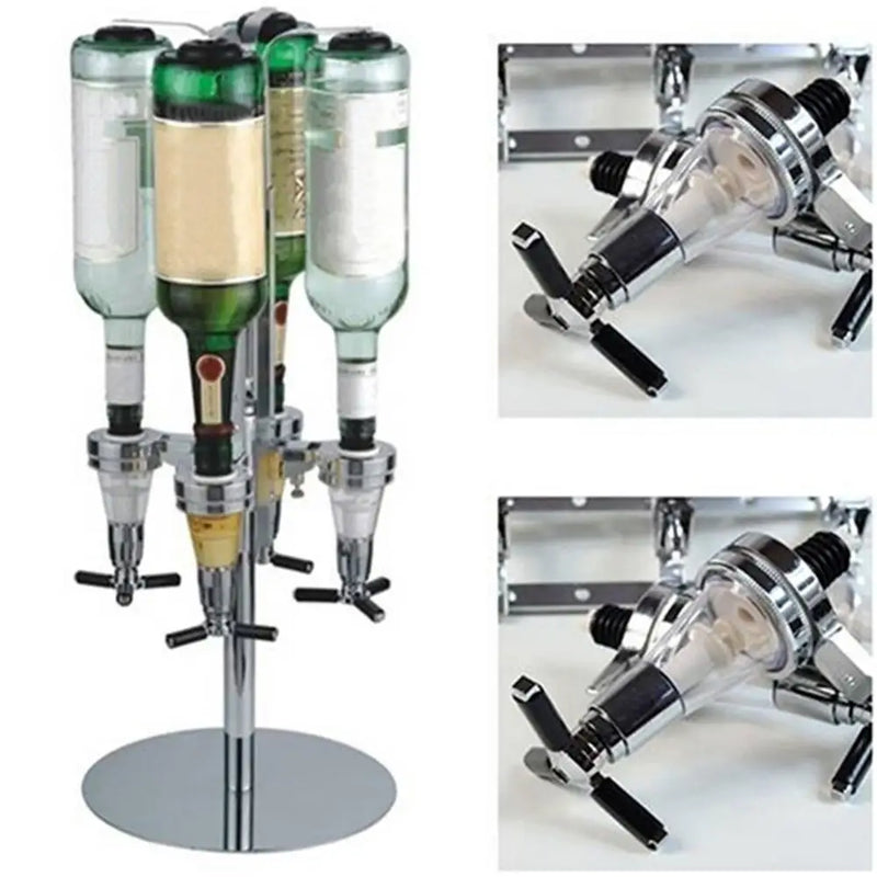 Bottle Dispens Whiskey Bar Tools Wall Mounted Wine Alcohol Liquor Cocktail Beer Shot Dispenser Bottle 25/30/45ml Wine Divider