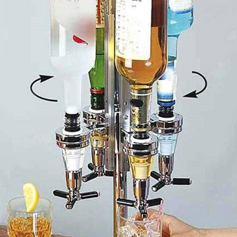 Bottle Dispens Whiskey Bar Tools Wall Mounted Wine Alcohol Liquor Cocktail Beer Shot Dispenser Bottle 25/30/45ml Wine Divider