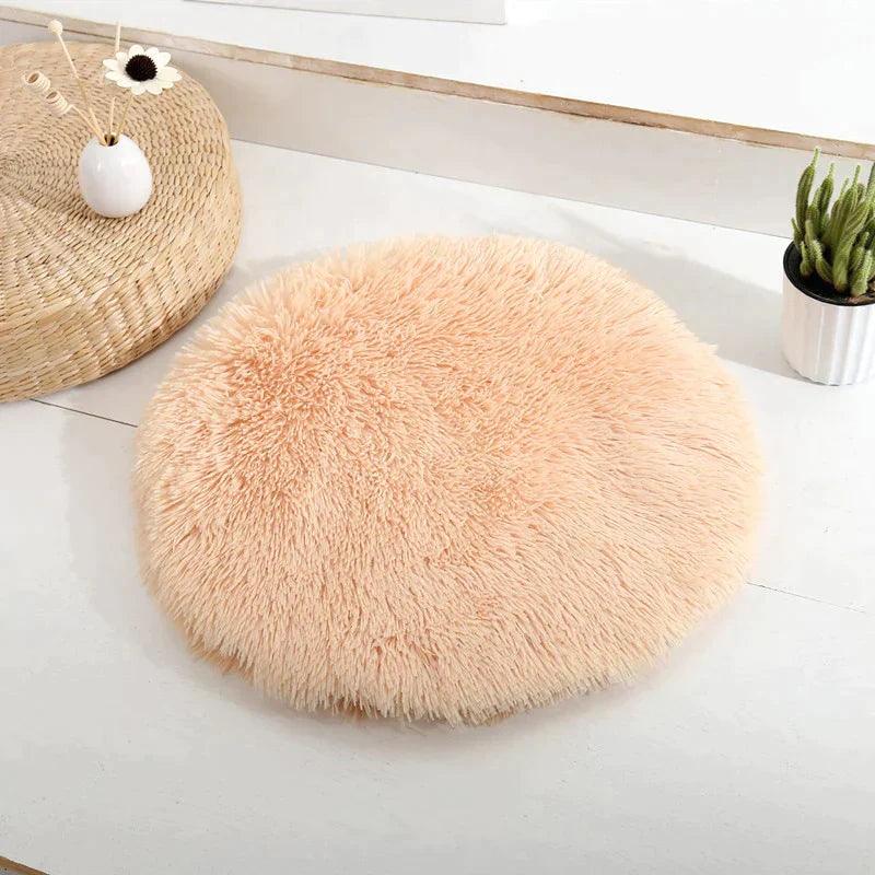 Plush pet cushion