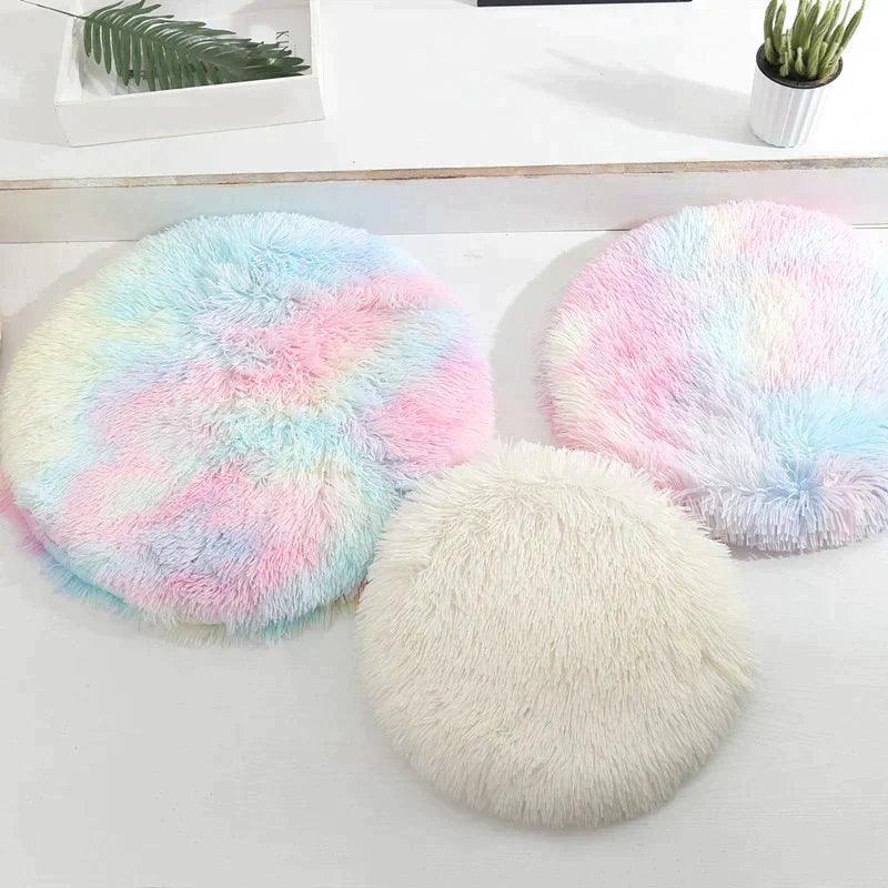 Plush pet cushion