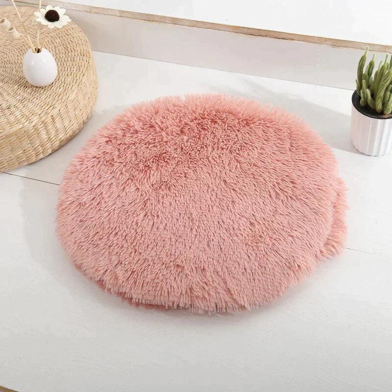 Plush pet cushion