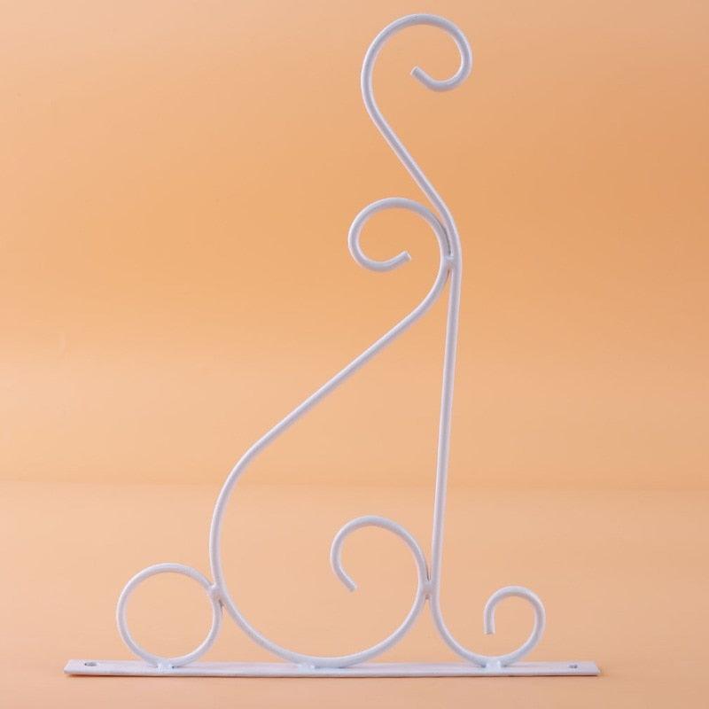 Metal J-Shaped Hanging Support Set