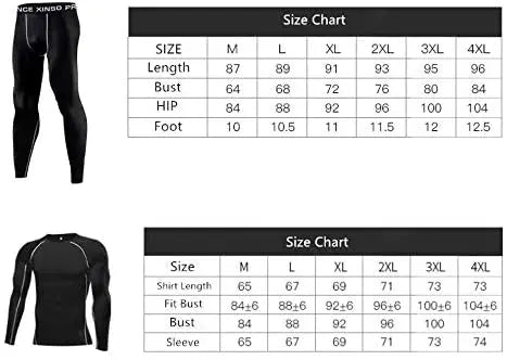 Men's Sports Running Compression Shirt Skin-Tight Long Sleeves Quick Dry Fitnes