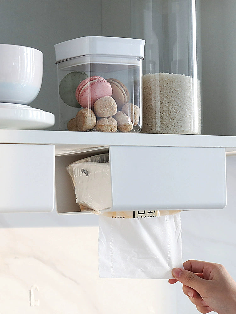 Hanging Tissue Holder Punch-Free Creative Toilet Kitchen