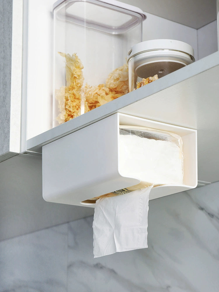 Hanging Tissue Holder Punch-Free Creative Toilet Kitchen