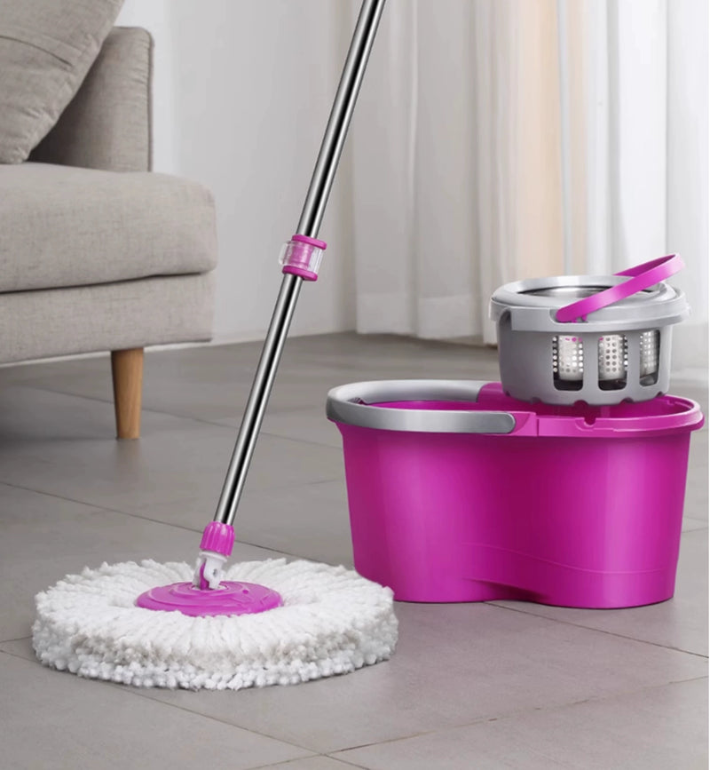 Maryya Automatic Dehydration Mop Spin-Dry Rotate Mop