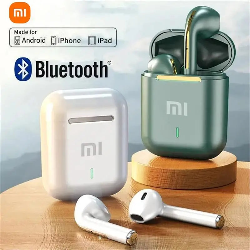 XIAOMI J18 Headset Wireless Earphones Bluetooth Headphones True Stereo Sport Game TWS Earbuds In Ear With Mic Touch NEW For IOS