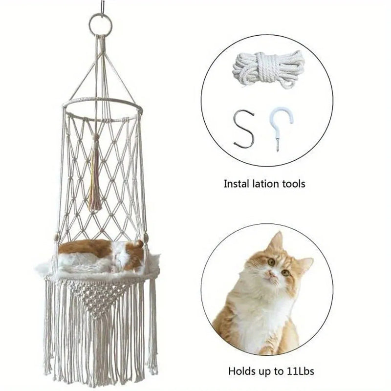 Beds Cats Hammock Window Balcon Hanging Things Furniture Bed Hammocks Accessories Pets Pet Products House Kitten Summer Hammack