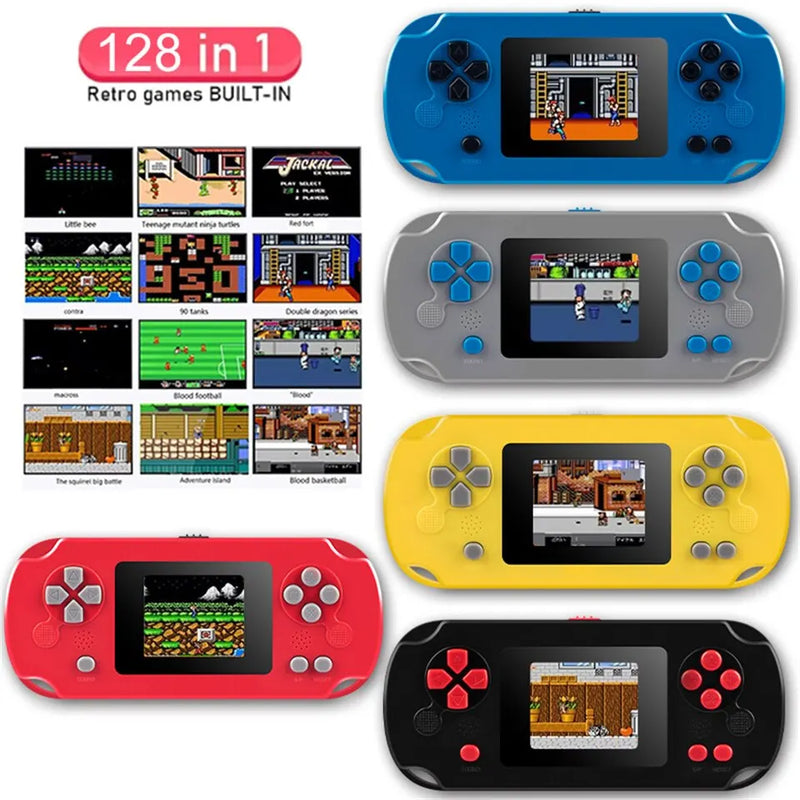 GAMINJA GC31 Retro Portable Mini Handheld Video Game Console TFT Color Screen Kids Game Player Built in 8Bit Games