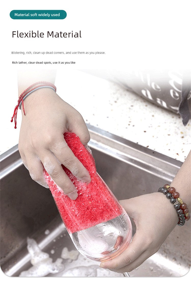 South Korea Coarse Hole Cleaning to Remove Dirt Does Not Hurt the Pot Loofah