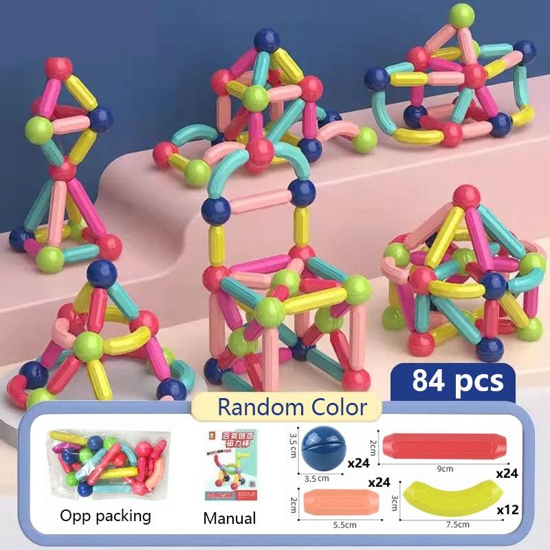 Magnetic Building Blocks - Kids