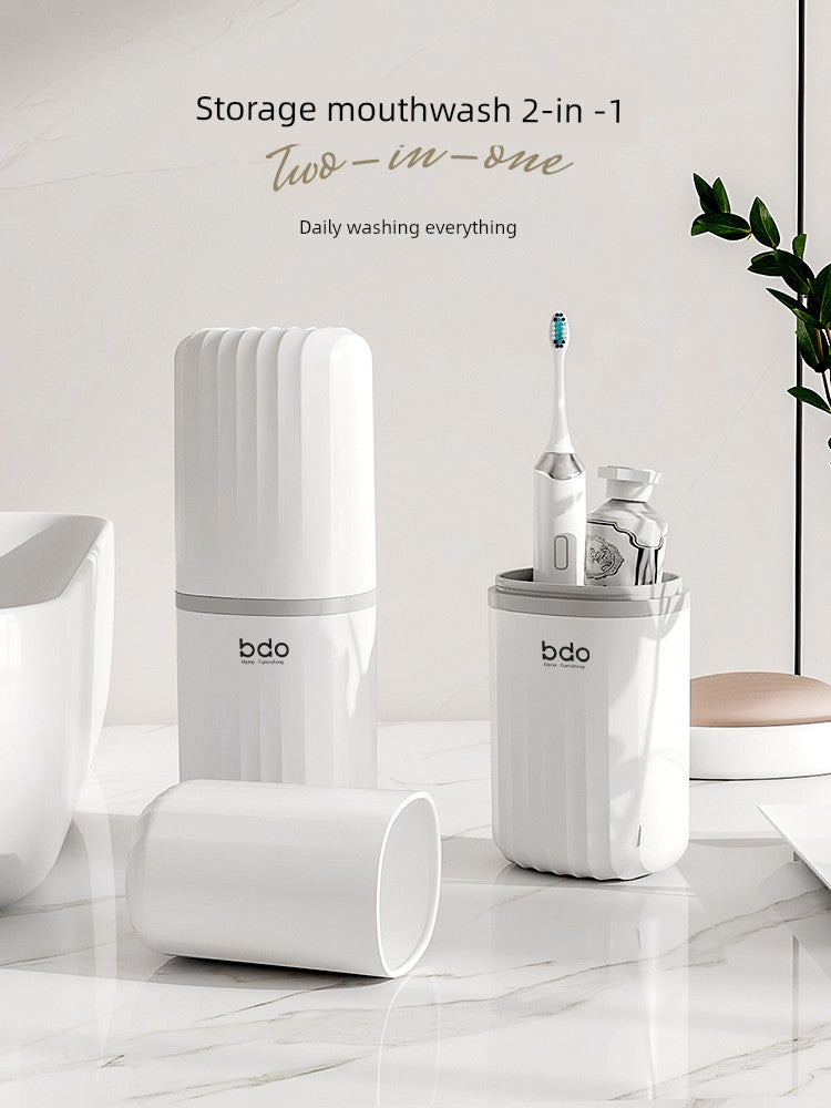 BDO Portable Storage Tooth-Cleaners Cylinder Travel Washing Set