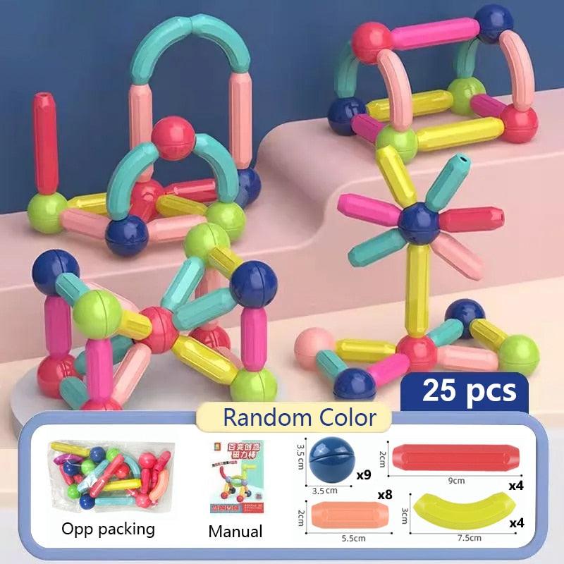 Magnetic Building Blocks - Kids