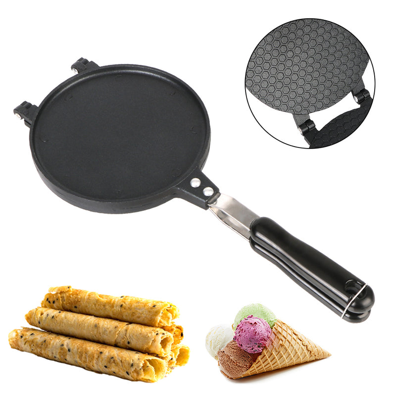 Non-Stick Omelet Mold Egg Roll Baking Pan Waffles for The Baking Pan Cake Ice Cream Cone Maker Bakeware