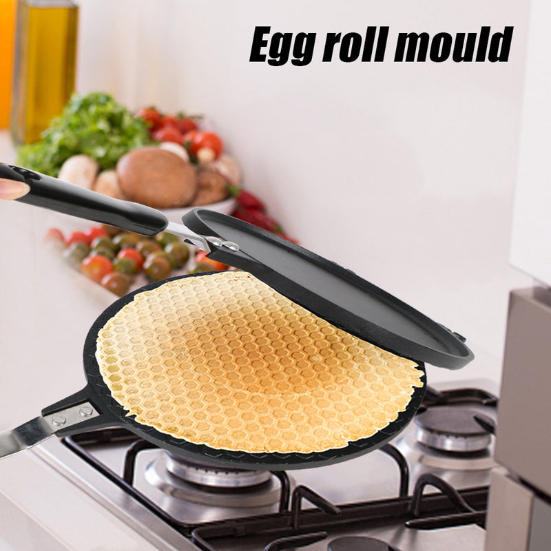 Non-Stick Omelet Mold Egg Roll Baking Pan Waffles for The Baking Pan Cake Ice Cream Cone Maker Bakeware